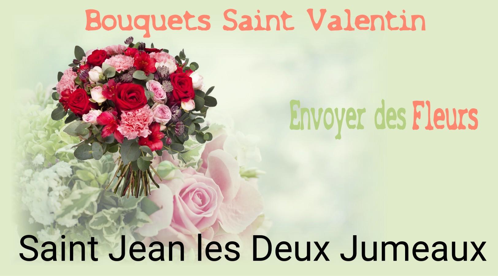 Roses de Saint-Valentin livrées à Saint-Jean-les-Deux-Jumeaux